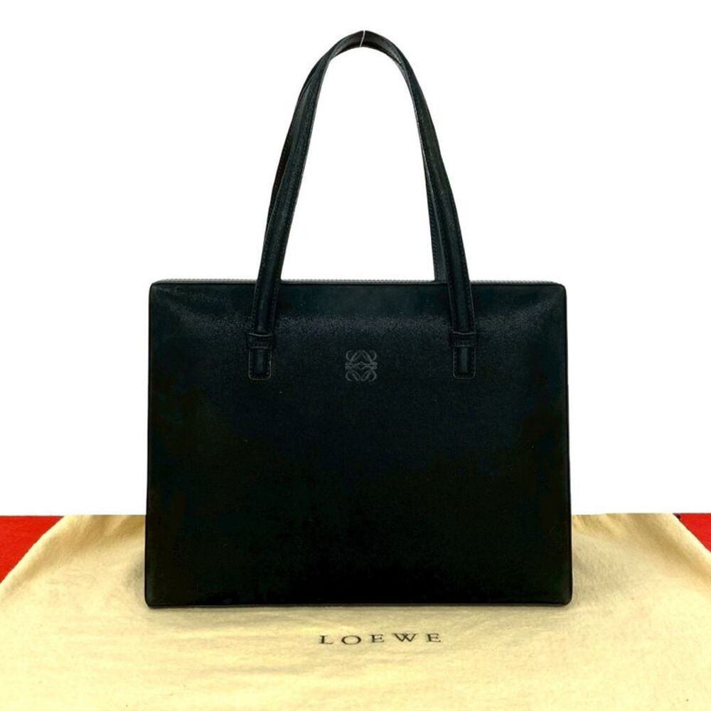 Loewe Anagram Suede Handbag